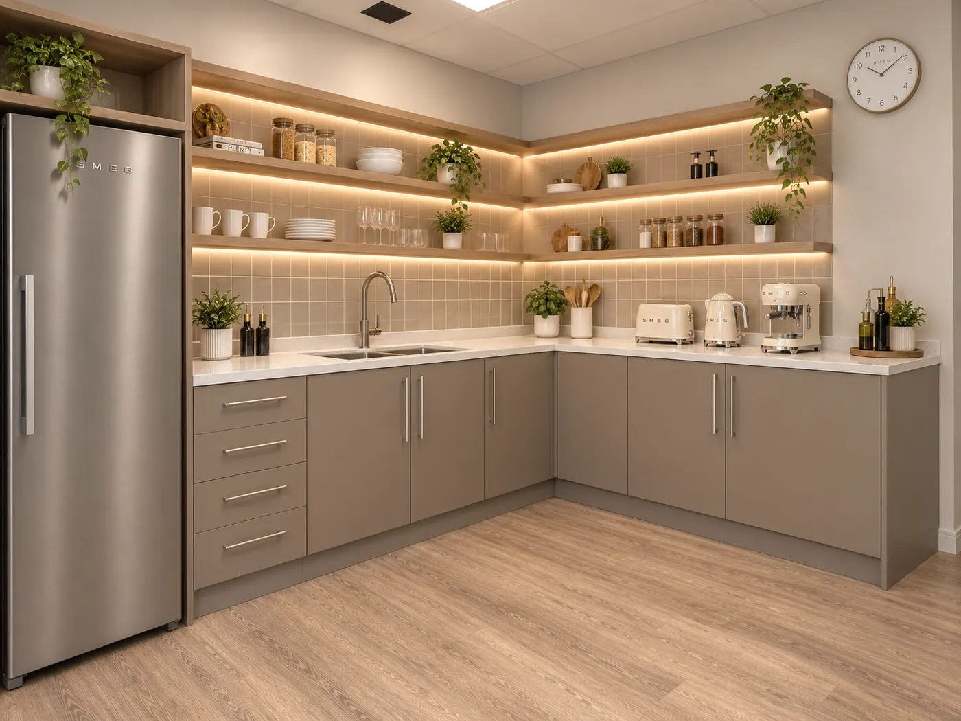 The kitchen